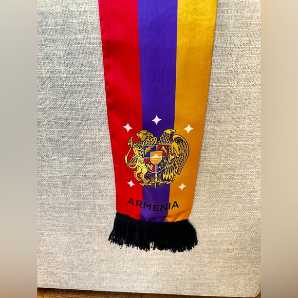 Armenian Soccer Scarf - New WRAPPED with Tags / Armenia Football Stole - Picture 13 of 17